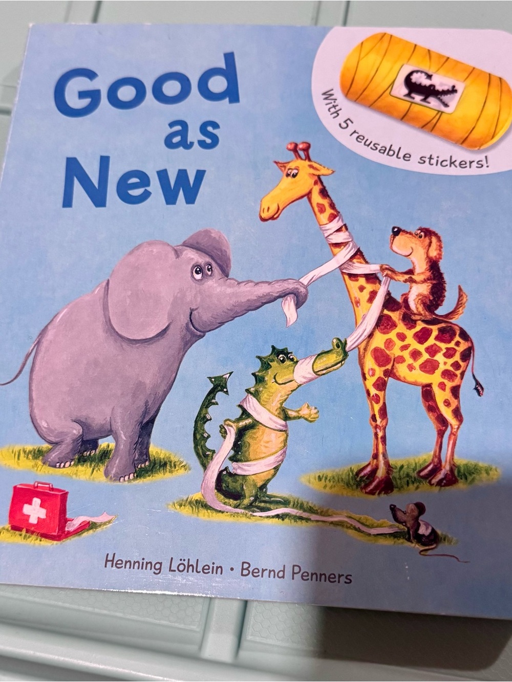 Good as New Kids Sticker Activity Book - Blue